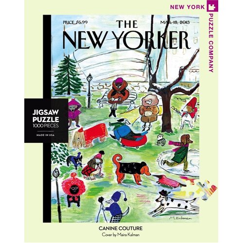 New York Puzzle Company - Canine Couture Puzzle 1000pc