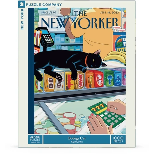 New York Puzzle Company - Bodega Cat Puzzle 1000pc