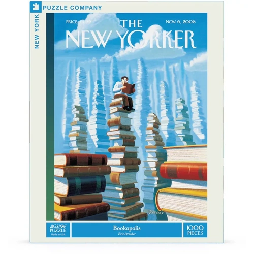 New York Puzzle Company - Bookopolis Puzzle 1000pc