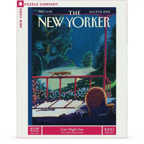 New York Puzzle Company - Cats Night Out Puzzle 1000pc