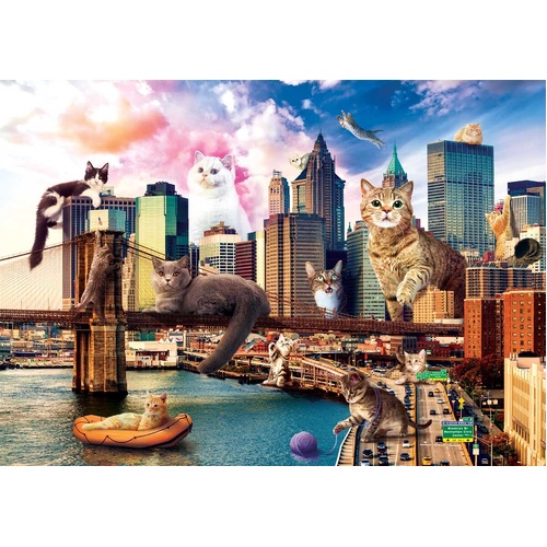 Trefl - Funny Cities, New York Puzzle 1000pc