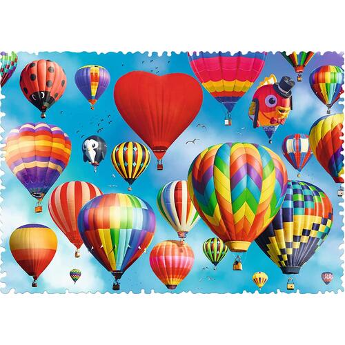 Trefl - Crazy Shapes - Colourful Balloons Puzzle 600pc