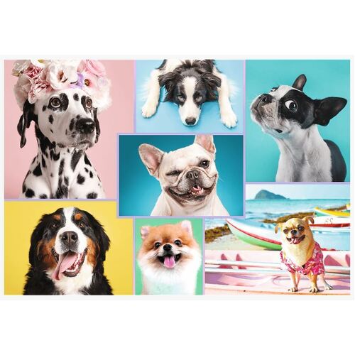 Trefl - Cute Dogs Puzzle 1500pc