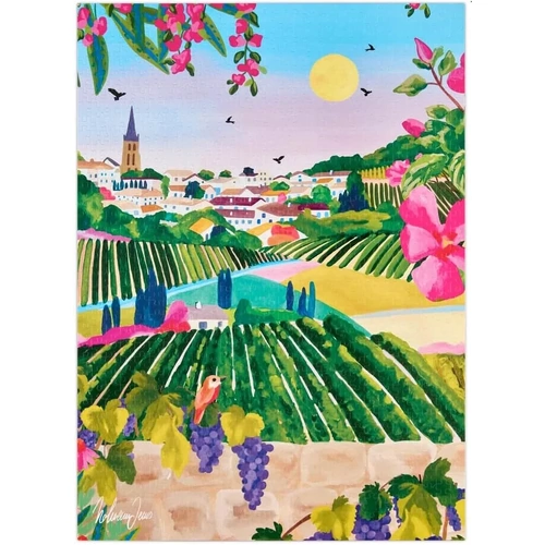 WerkShoppe - Village Vineyard Puzzle 1000pc